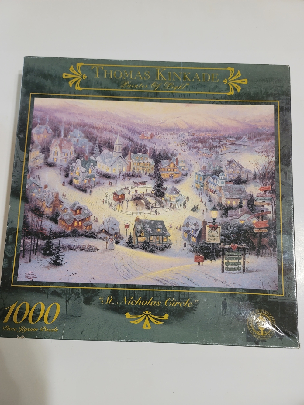 Thomas Kinkade St. Nicholas Circle 1000-Piece Jigsaw Puzzle